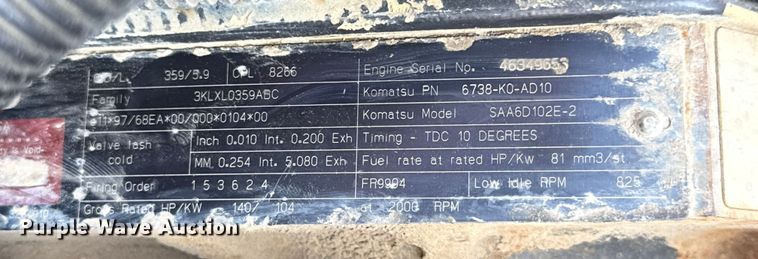 image for item EU4062 Komatsu WA250-5L wheel loader