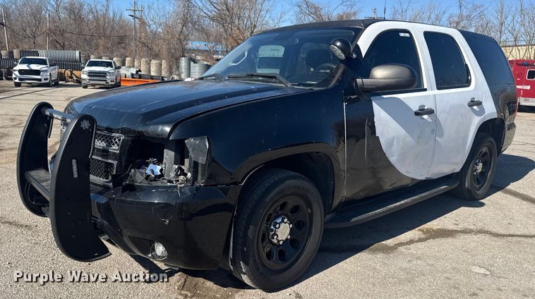 image for item EU4067 2014 Chevrolet Tahoe Police SUV