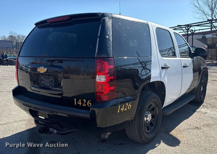 image for item EU4067 2014 Chevrolet Tahoe Police SUV