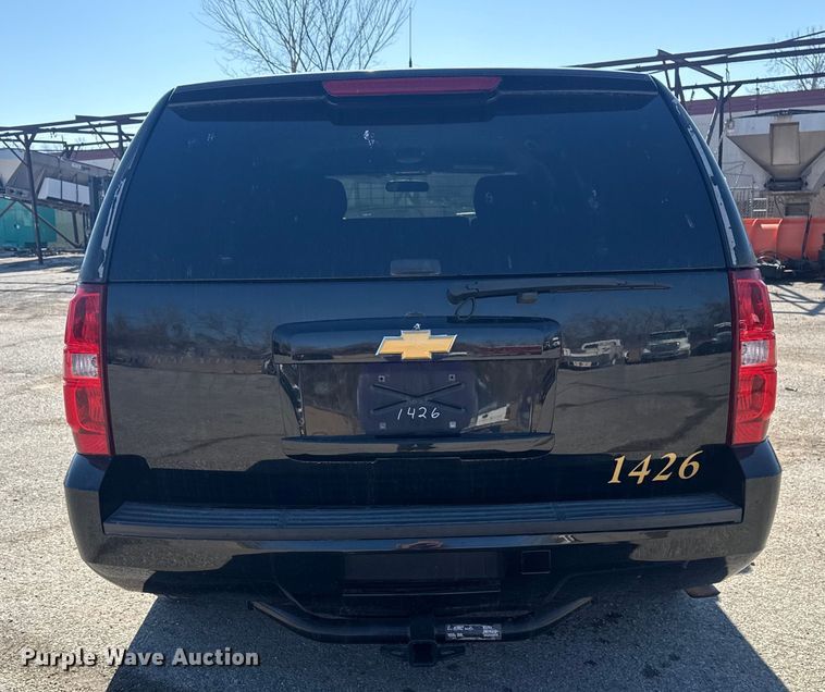 image for item EU4067 2014 Chevrolet Tahoe Police SUV