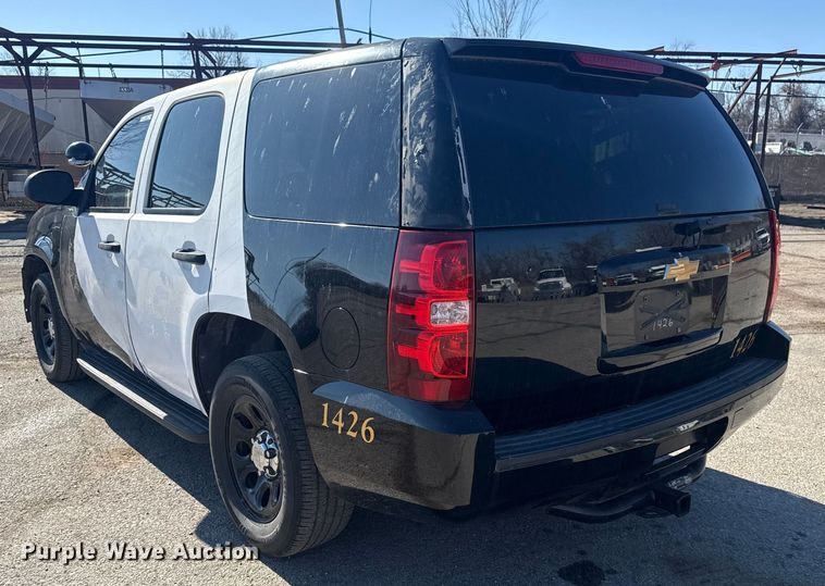 image for item EU4067 2014 Chevrolet Tahoe Police SUV