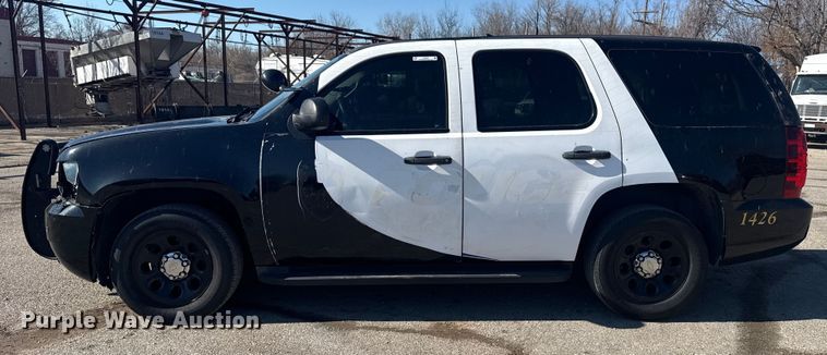 image for item EU4067 2014 Chevrolet Tahoe Police SUV