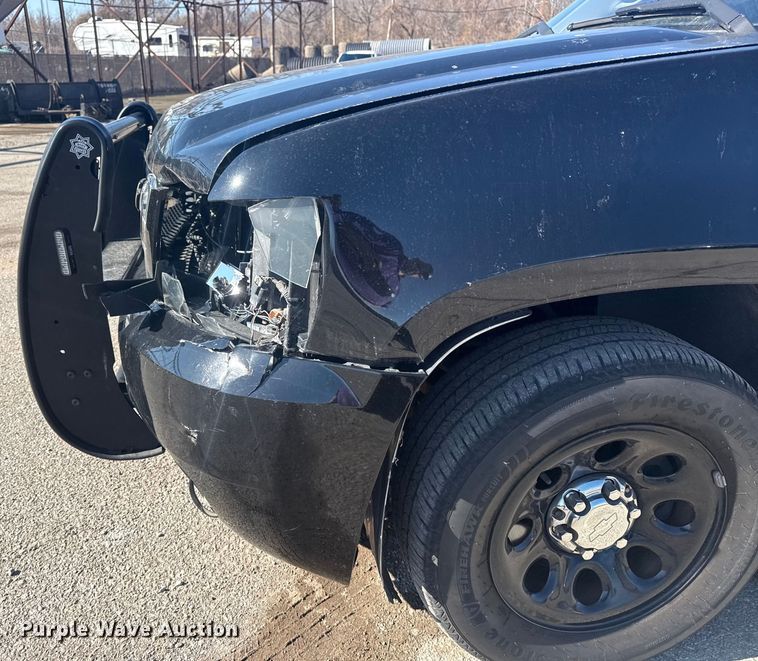 image for item EU4067 2014 Chevrolet Tahoe Police SUV