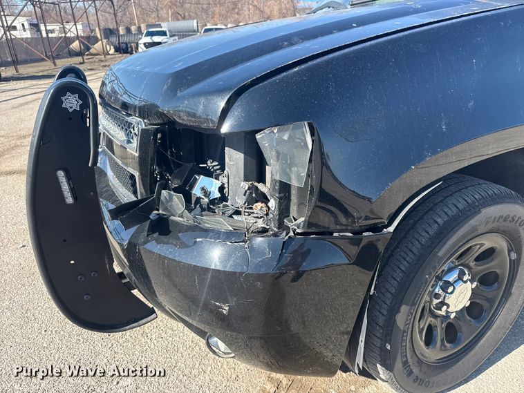 image for item EU4067 2014 Chevrolet Tahoe Police SUV