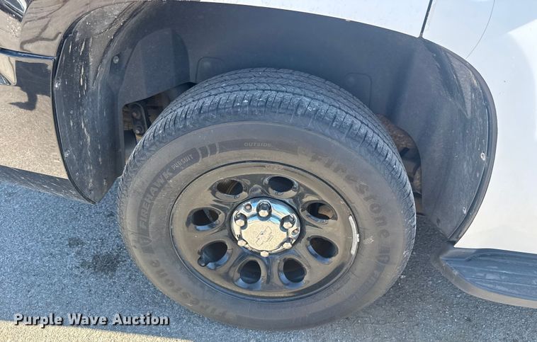 image for item EU4067 2014 Chevrolet Tahoe Police SUV