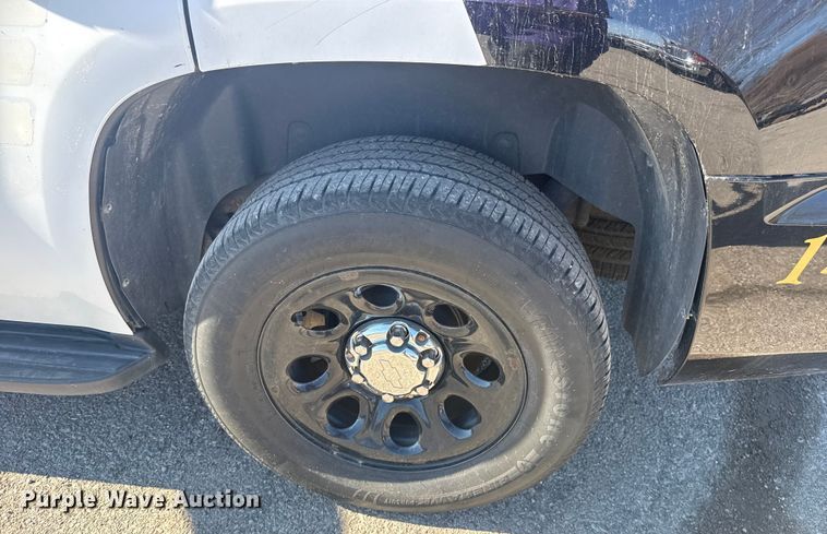 image for item EU4067 2014 Chevrolet Tahoe Police SUV