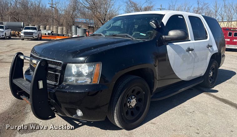 image for item EU4068 2012 Chevrolet Tahoe Police SUV