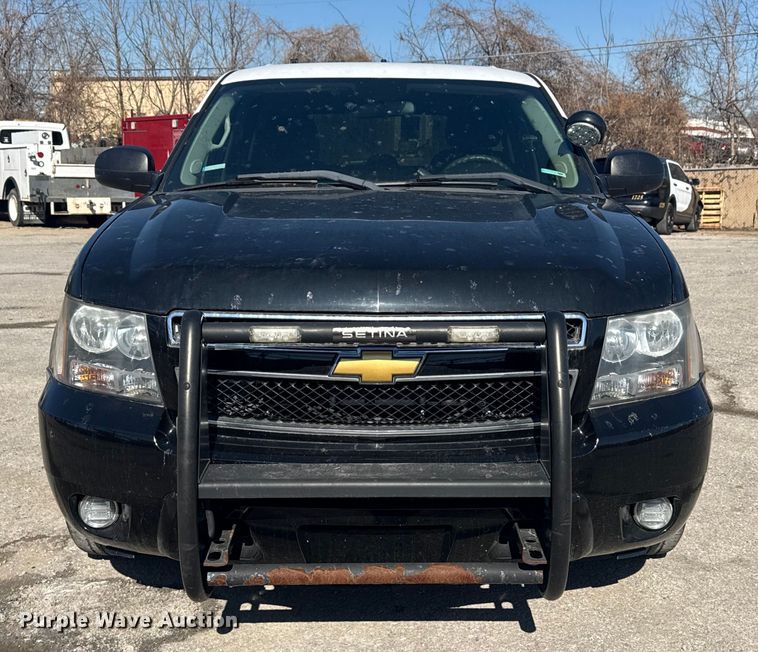 image for item EU4068 2012 Chevrolet Tahoe Police SUV