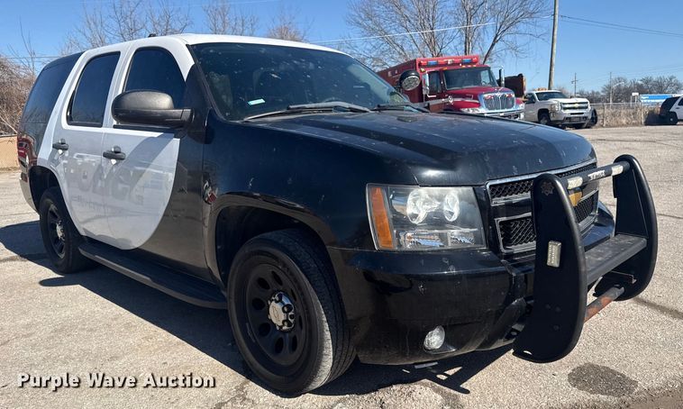 image for item EU4068 2012 Chevrolet Tahoe Police SUV