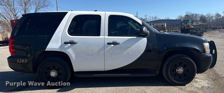 image for item EU4068 2012 Chevrolet Tahoe Police SUV