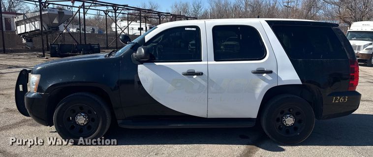 image for item EU4068 2012 Chevrolet Tahoe Police SUV
