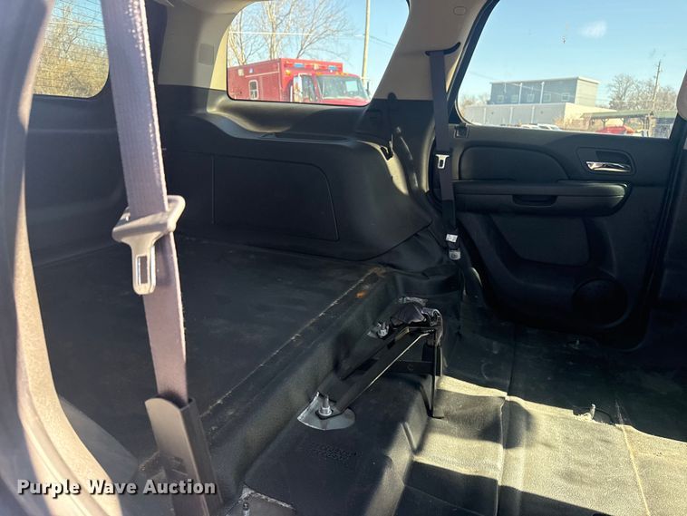 image for item EU4068 2012 Chevrolet Tahoe Police SUV