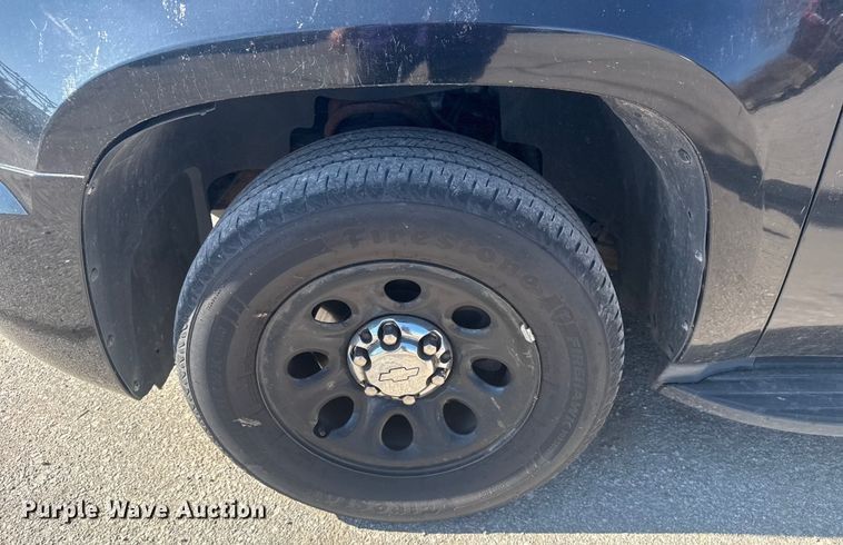 image for item EU4068 2012 Chevrolet Tahoe Police SUV