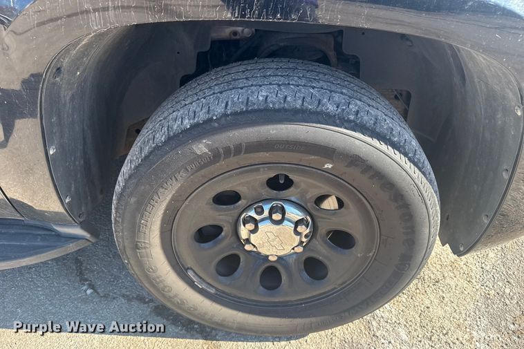 image for item EU4068 2012 Chevrolet Tahoe Police SUV