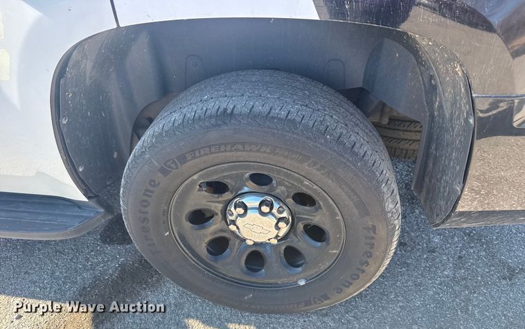 image for item EU4068 2012 Chevrolet Tahoe Police SUV