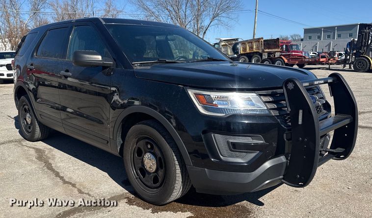 image for item EU4069 2017 Ford Explorer Police Interceptor SUV