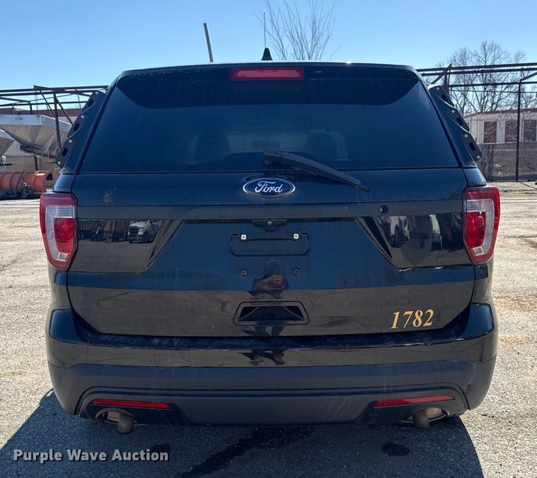 image for item EU4069 2017 Ford Explorer Police Interceptor SUV