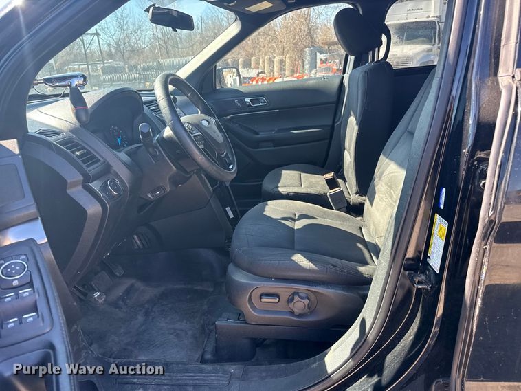 image for item EU4069 2017 Ford Explorer Police Interceptor SUV