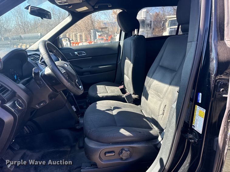 image for item EU4069 2017 Ford Explorer Police Interceptor SUV