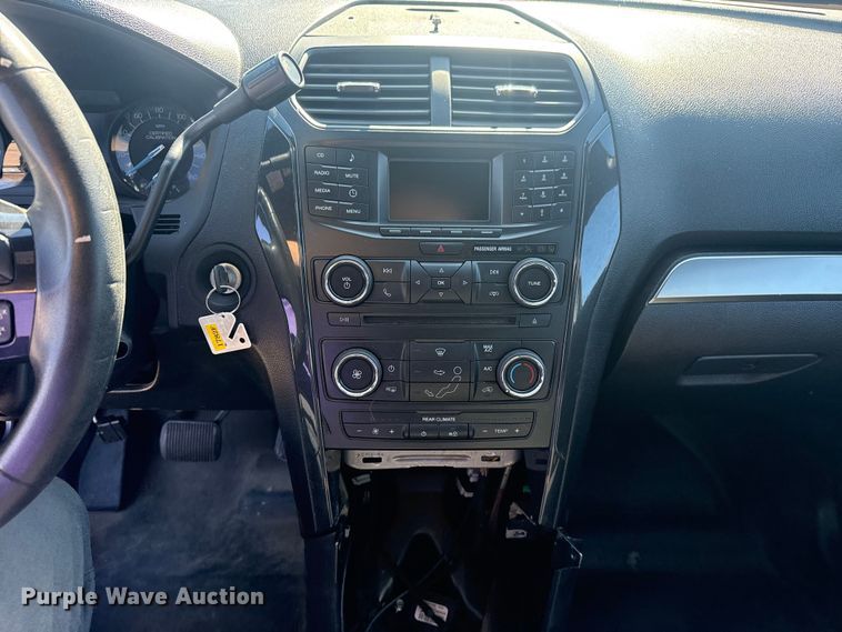 image for item EU4069 2017 Ford Explorer Police Interceptor SUV