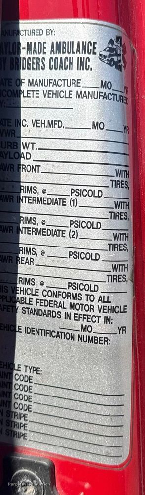 image for item EU4072 2007 International 4300 ambulance