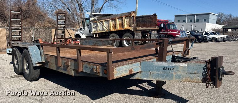 image for item EU4073 2002 Starlite equipment trailer