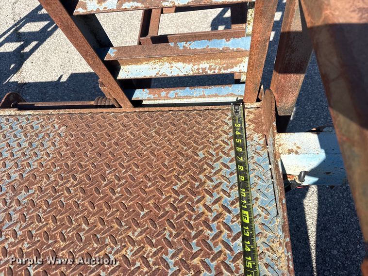 image for item EU4073 2002 Starlite equipment trailer