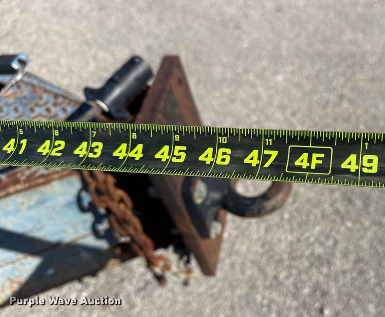 image for item EU4073 2002 Starlite equipment trailer