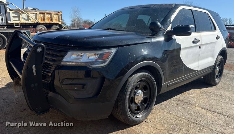 image for item EU4074 2017 Ford Explorer Police Interceptor SUV
