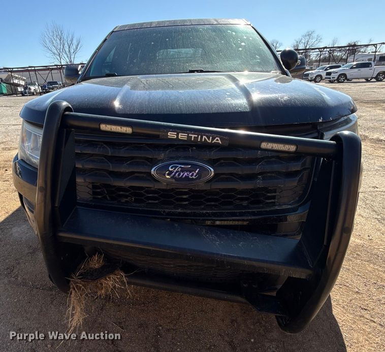 image for item EU4074 2017 Ford Explorer Police Interceptor SUV