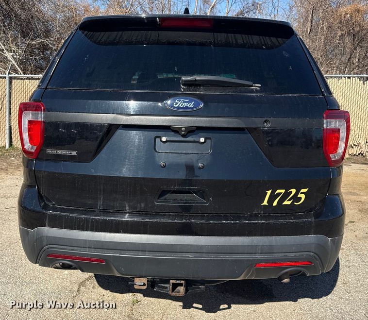 image for item EU4074 2017 Ford Explorer Police Interceptor SUV