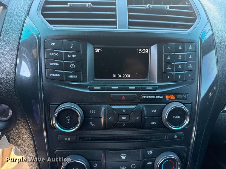 image for item EU4074 2017 Ford Explorer Police Interceptor SUV