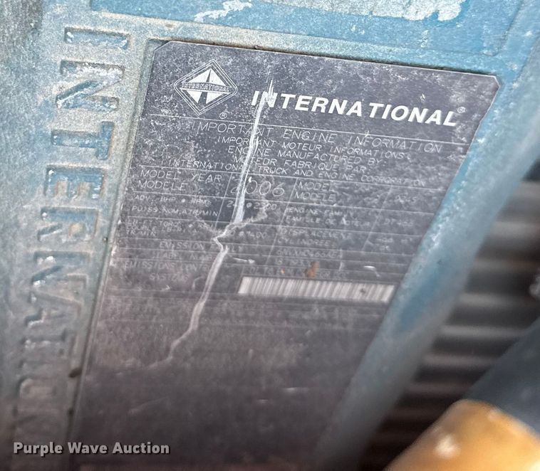 image for item EU4075 2007 International 4300 ambulance