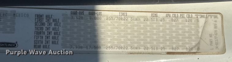 image for item EU4076 2012 Freightliner Business Class M2 utility / service truck