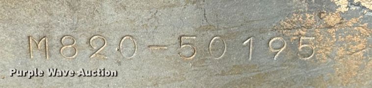 image for item EU4079 Kubota M8209 MFWD tractor