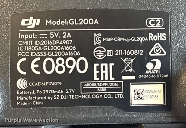 image for item EU4084 DJI Mavic Pro drone