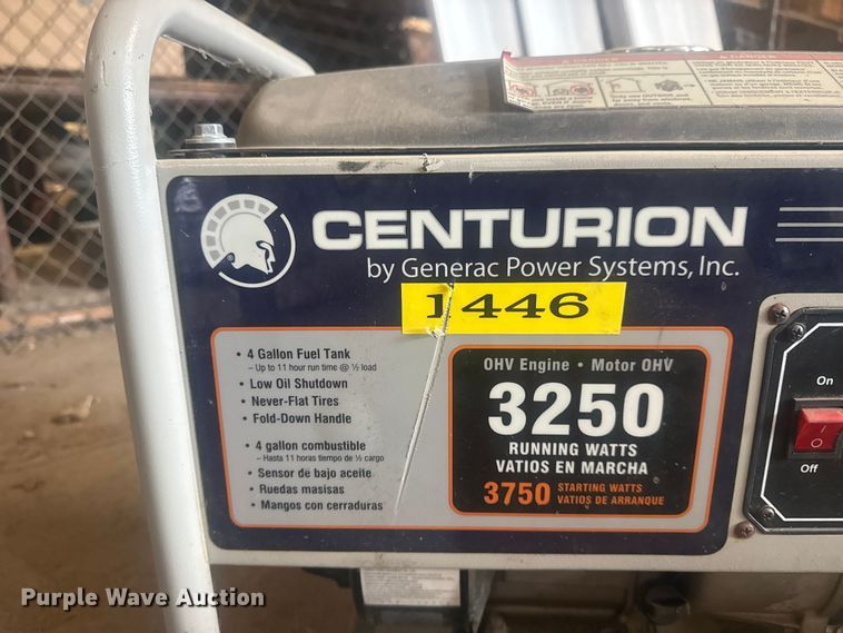 image for item EU4090 Generac Power Systems Centurion generator
