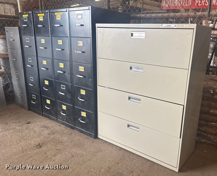 image for item EU4092 (6) filing cabinets