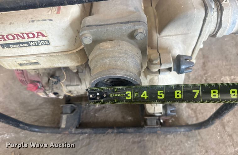 image for item EU4093 Honda WT30X trash pump