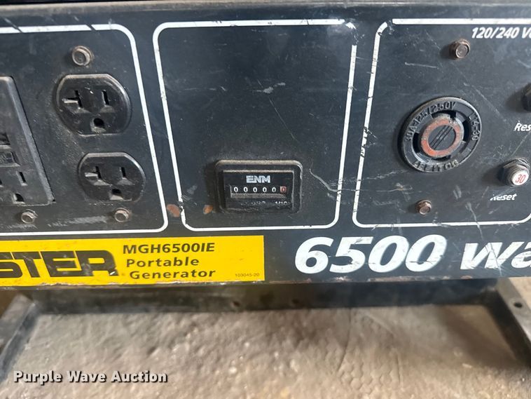 image for item EU4095 Master MGH6500IE generator