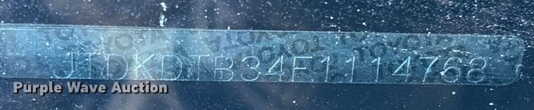 image for item EV2679 2015 Toyota Prius C 