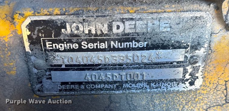 image for item FB3019 John Deere 410C backhoe