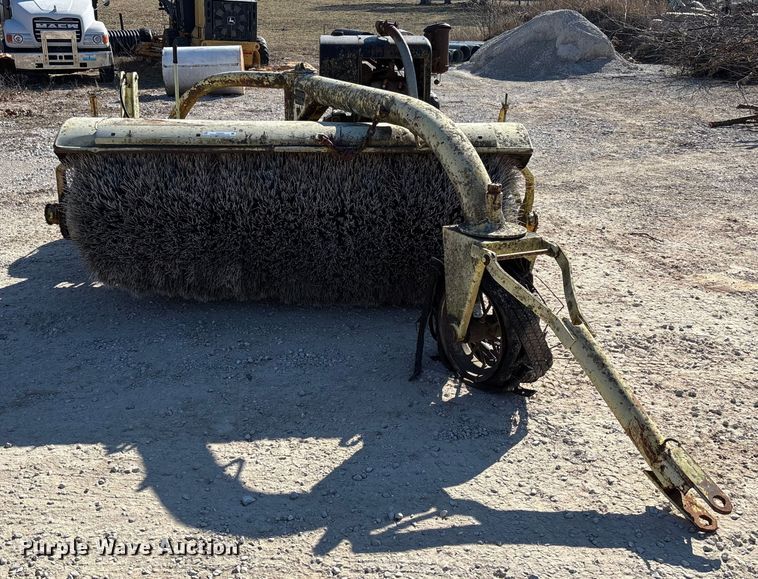 image for item FB3022 W.E. Grace pull behind broom