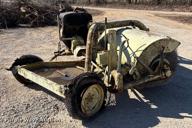 image for item FB3022 W.E. Grace pull behind broom