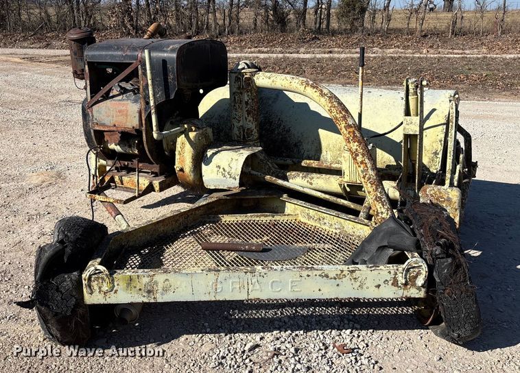 image for item FB3022 W.E. Grace pull behind broom