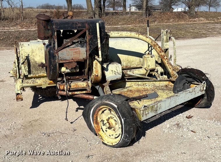 image for item FB3022 W.E. Grace pull behind broom