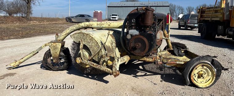 image for item FB3022 W.E. Grace pull behind broom