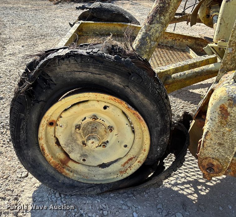 image for item FB3022 W.E. Grace pull behind broom