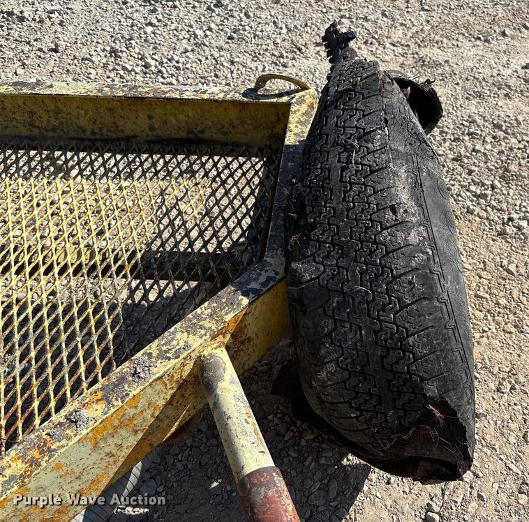 image for item FB3022 W.E. Grace pull behind broom