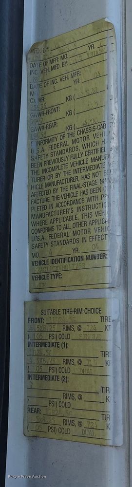 image for item FB3023 2004 Mack CV713 dump truck